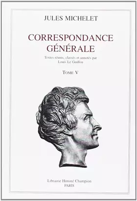 Couverture du produit · Correspondance générale
