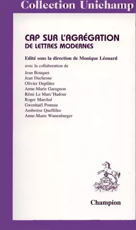 Couverture du produit · Cap sur l'agrégation de lettres modernes