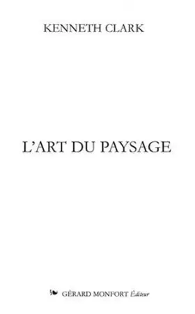 Couverture du produit · L'art du paysage