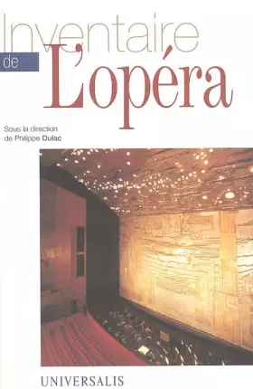 Couverture du produit · Inventaire de l'Opéra