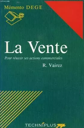 Couverture du produit · La vente