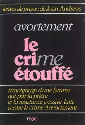 Couverture du produit · Avortement, le cri étouffé