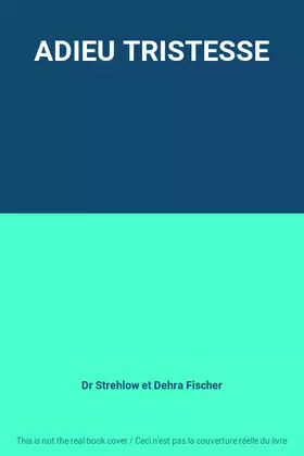 Couverture du produit · ADIEU TRISTESSE