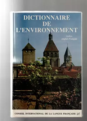 Couverture du produit · Dictionnaire de l'environnement