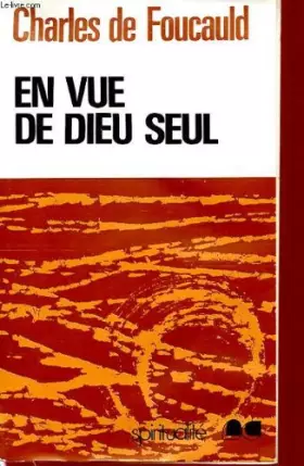 Couverture du produit · En Vue de Dieu Seul