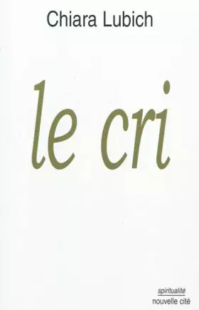 Couverture du produit · Le cri