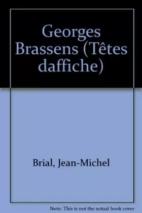 Couverture du produit · georges brassens