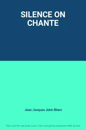 Couverture du produit · SILENCE ON CHANTE