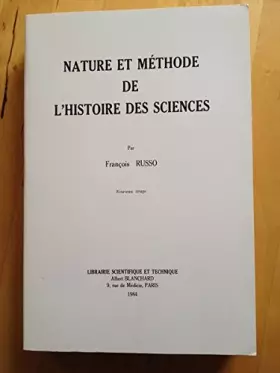 Couverture du produit · Nature et méthode de l'histoire des sciences