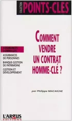 Couverture du produit · Comment vendre un contrat homme-clé