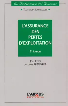 Couverture du produit · L'assurance des pertes d'exploitation