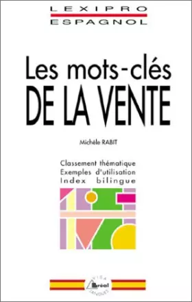 Couverture du produit · Les mots-clés de la vente (espagnol)