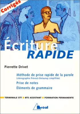 Couverture du produit · ECRITURE RAPIDE. Corrigés