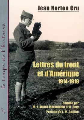 Couverture du produit · Lettres du front et d'Amérique (1914-1919)