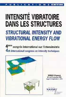 Couverture du produit · Intensité vibratoire dans les structures