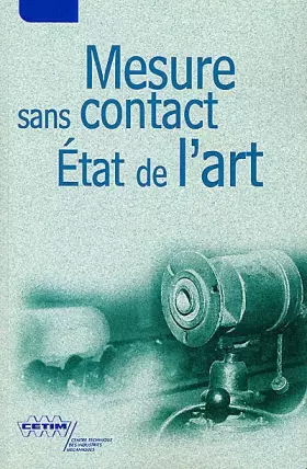 Couverture du produit · Mesure sans contact état de l'art