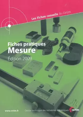 Couverture du produit · Fiches pratiques Mesure
