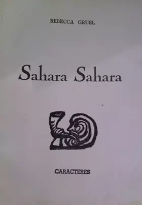 Couverture du produit · Sahara sahara