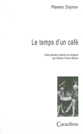 Couverture du produit · Le temps d'un café