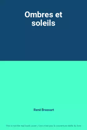 Couverture du produit · Ombres et soleils