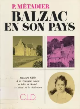 Couverture du produit · Balzac en son pays