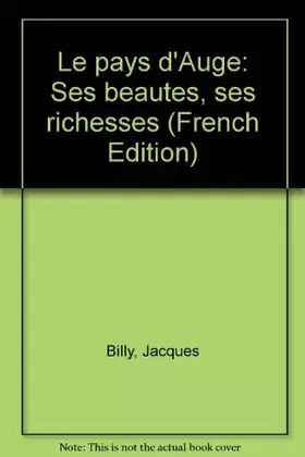 Couverture du produit · Le pays d'Auge