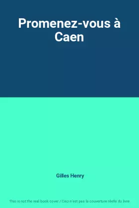 Couverture du produit · Promenez-vous à Caen