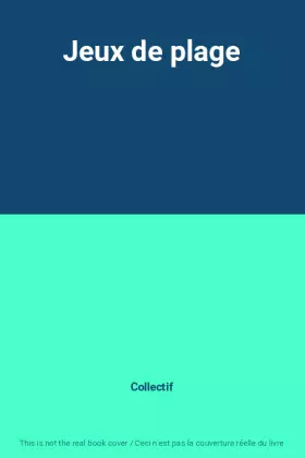 Couverture du produit · Jeux de plage