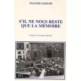 Couverture du produit · S'il ne nous reste que la mémoire