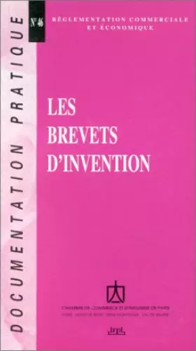 Couverture du produit · Les brevets d'invention