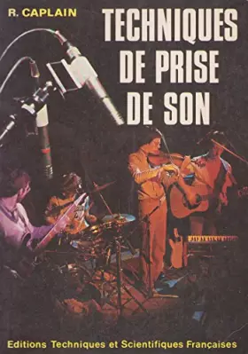 Couverture du produit · Les Techniques de la prise de son