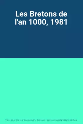 Couverture du produit · Les Bretons de l'an 1000, 1981