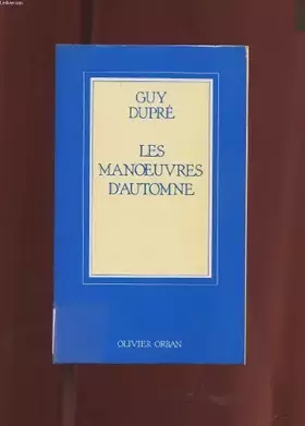 Couverture du produit · Les manoeuvres d'automne