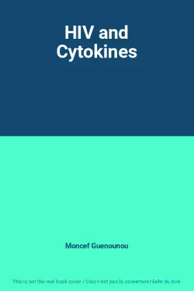 Couverture du produit · HIV and Cytokines