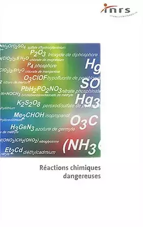 Couverture du produit · Réactions chimiques dangereuses
