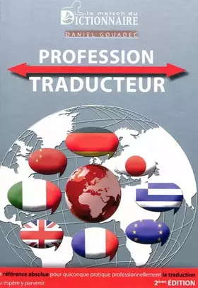 Couverture du produit · Profession traducteur