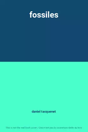 Couverture du produit · fossiles
