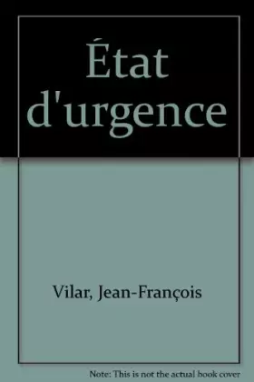 Couverture du produit · État d'urgence