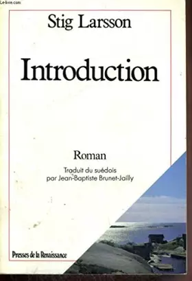 Couverture du produit · Introduction