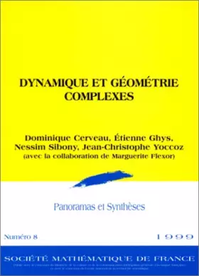 Couverture du produit · Dynamique et géométrie complexes