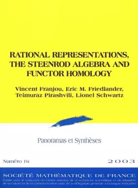 Couverture du produit · rational representations