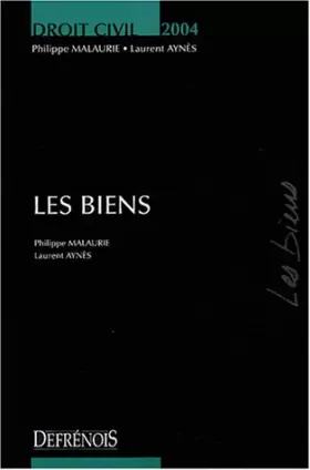 Couverture du produit · Les biens : Edition 2004