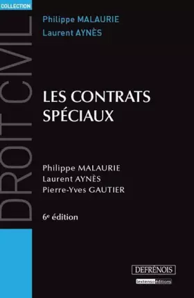 Couverture du produit · Les contrats spéciaux