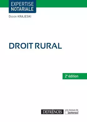 Couverture du produit · Droit rural, 2ème Ed.