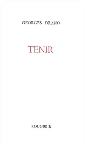 Couverture du produit · Tenir