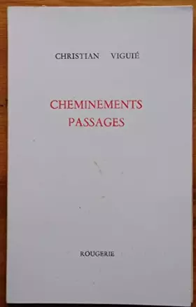 Couverture du produit · Cheminements, passages