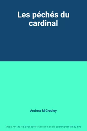 Couverture du produit · Les péchés du cardinal