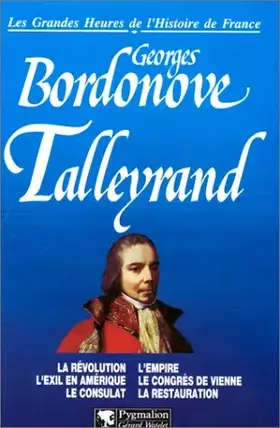 Couverture du produit · TALLEYRAND. Prince des diplomates