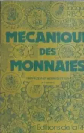 Couverture du produit · Mécanique des monnaies