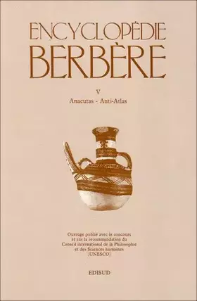 Couverture du produit · ENCYCLOPEDIE BERBERE.: Tome 5